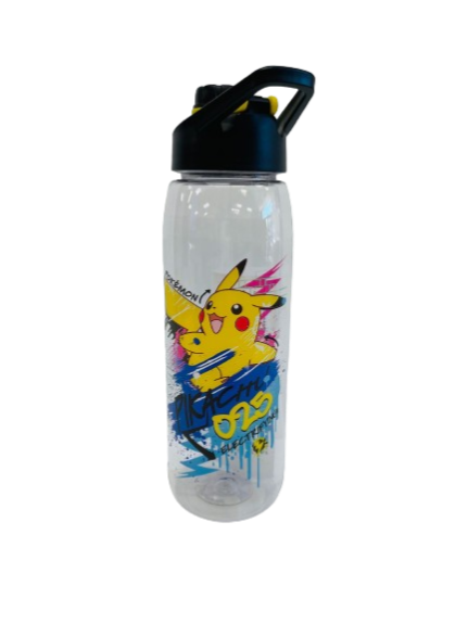 SILVER BUFFALO POKEMON GRAFFITI 28 OZ WATER BOTTLE