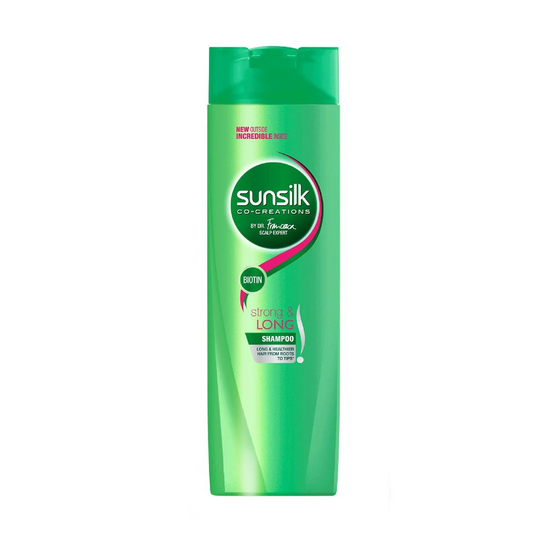 SUNSILK SHAMPOO STRONG & LONG (GREEN) 180 ML