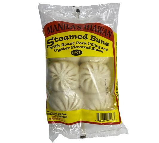 MANILA IHAWAN PORK SIOPAO 6 PCS