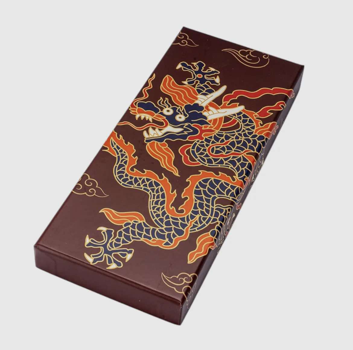 Oriental Dragon 2 Pair Chopsticks and Chopsticks Rests Gift Set