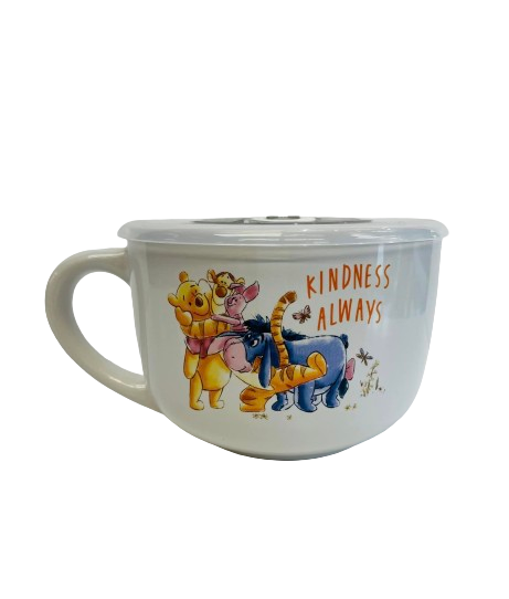 WINNIE THE POOH CERAMIC MUG WITH LID