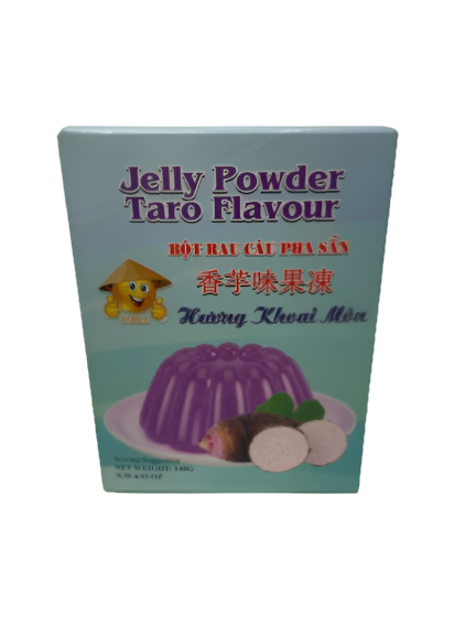 BOT RAU CAU PHA SAN JELLY POWDER TARO FLAVOR 4.93 OZ