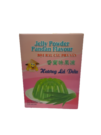 BOT RAU CAU PHA SAN JELLY POWDER PANDAN FLAVOR 4.93 OZ