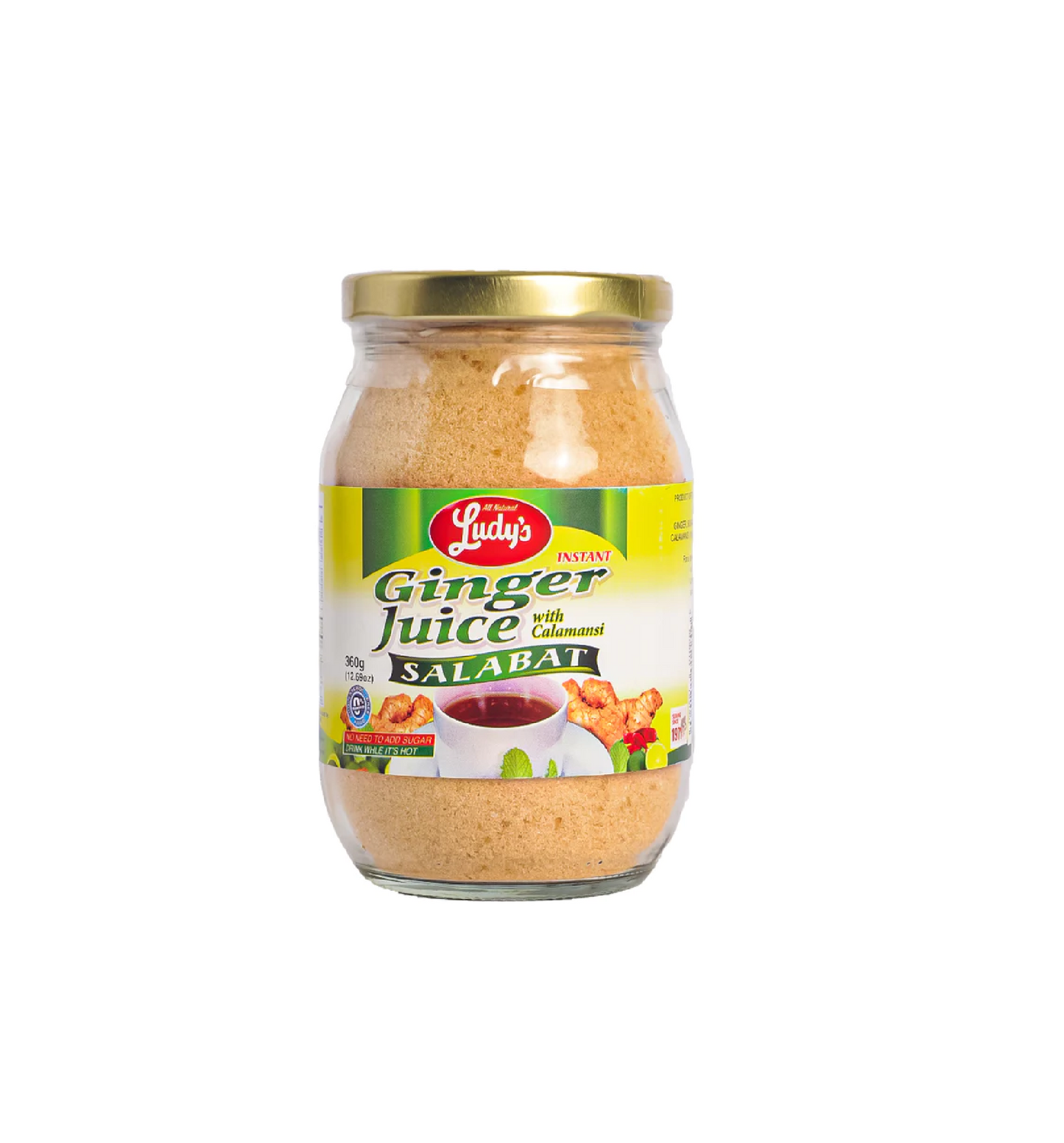 LUDY'S GINGER SALABAT REG 360 GRAMS