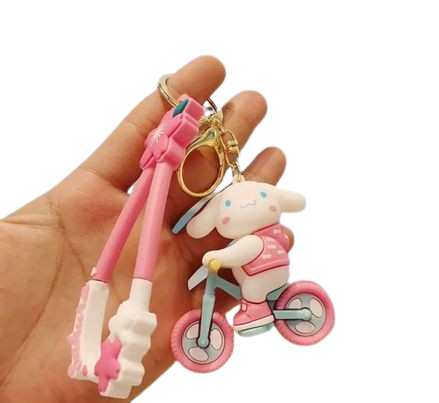 KEYCHAIN - CINNAMOROLL