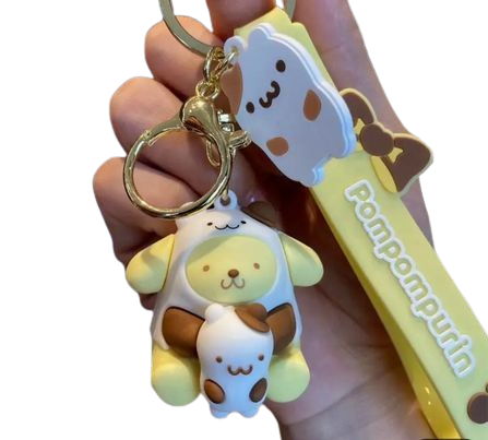 KEYCHAIN - POMPOMPURIN BABY