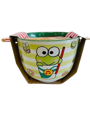 KEROPPI NOODLES RAMEN BOWL WITH CHOPSTICK