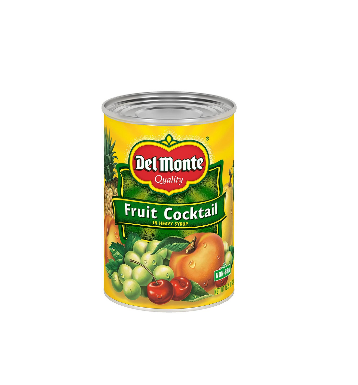DEL MONTE FRUIT COCKTAIL IN HEAVY SYRUP 15.25 OZ