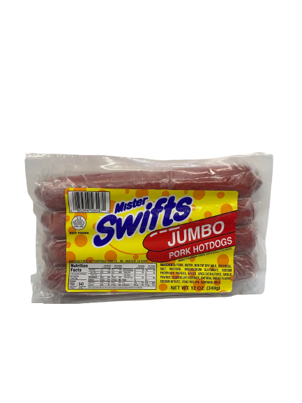 MISTER SWIFTS JUMBO HOTDOG 12 OZ