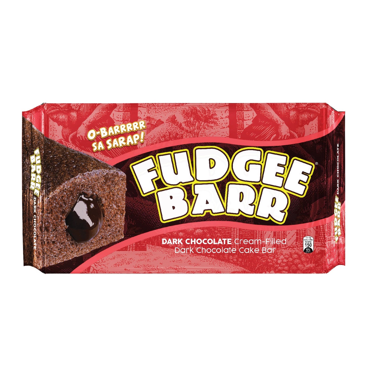 REBISCO FUDGEE BARR DARK CHOCO