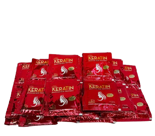 KERATIN BRAZILIAN HAIR TREATMENT 5 PCS