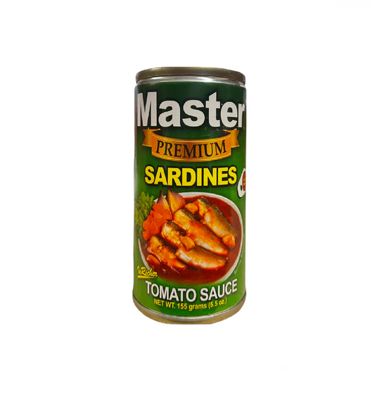 MASTER PREMIUM SARDINES IN GREEN 155 GRAMS
