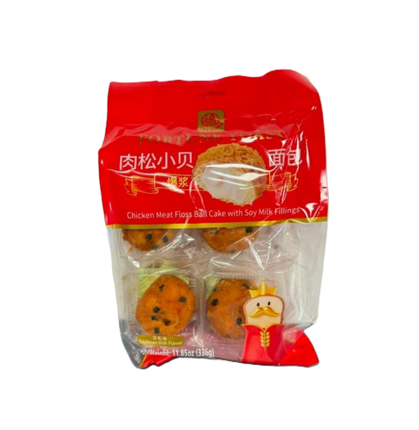 FORTUNE CHICKEN MEAT FLOSS WITH SOYMILK FILLING