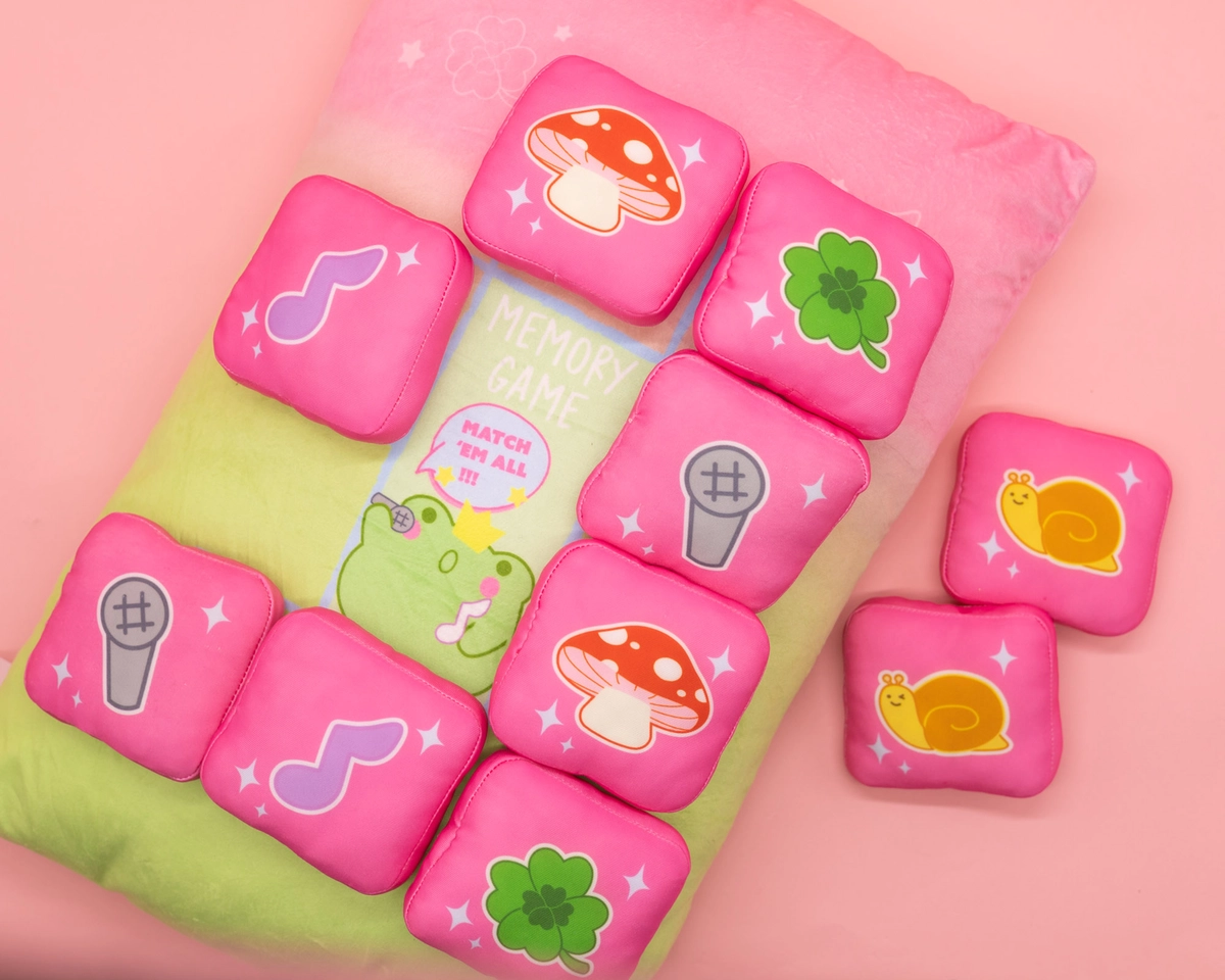BRAIN GAME MINI PLUSHIE CLAW MACHINE -SINGING FROG