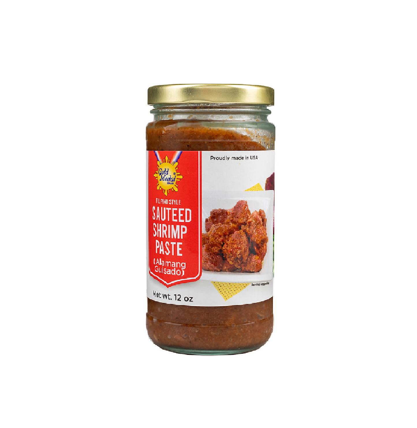 GOLD MEDAL SAUTEED SHRIMP PASTE 12 OZ