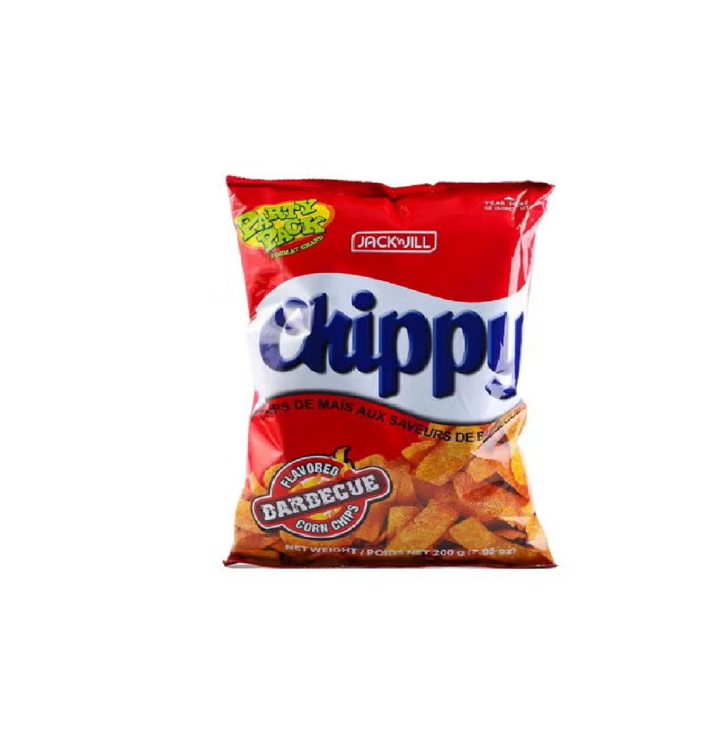 JACK N JILL CHIPPY 200 GRAMS PARTY PACK