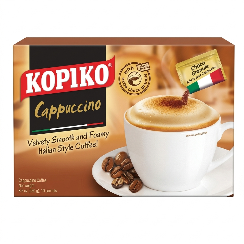 KOPIKO CAPPUCCINO 10 SACHETS