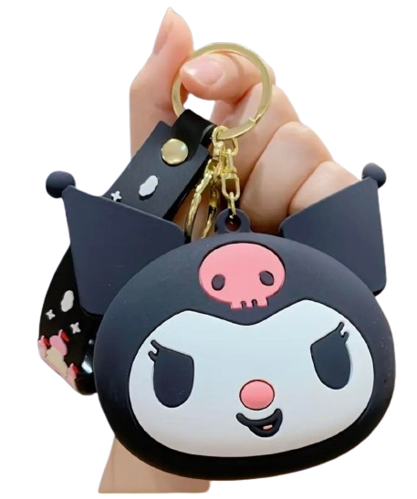 KEYCHAIN - KUROMI BLACK