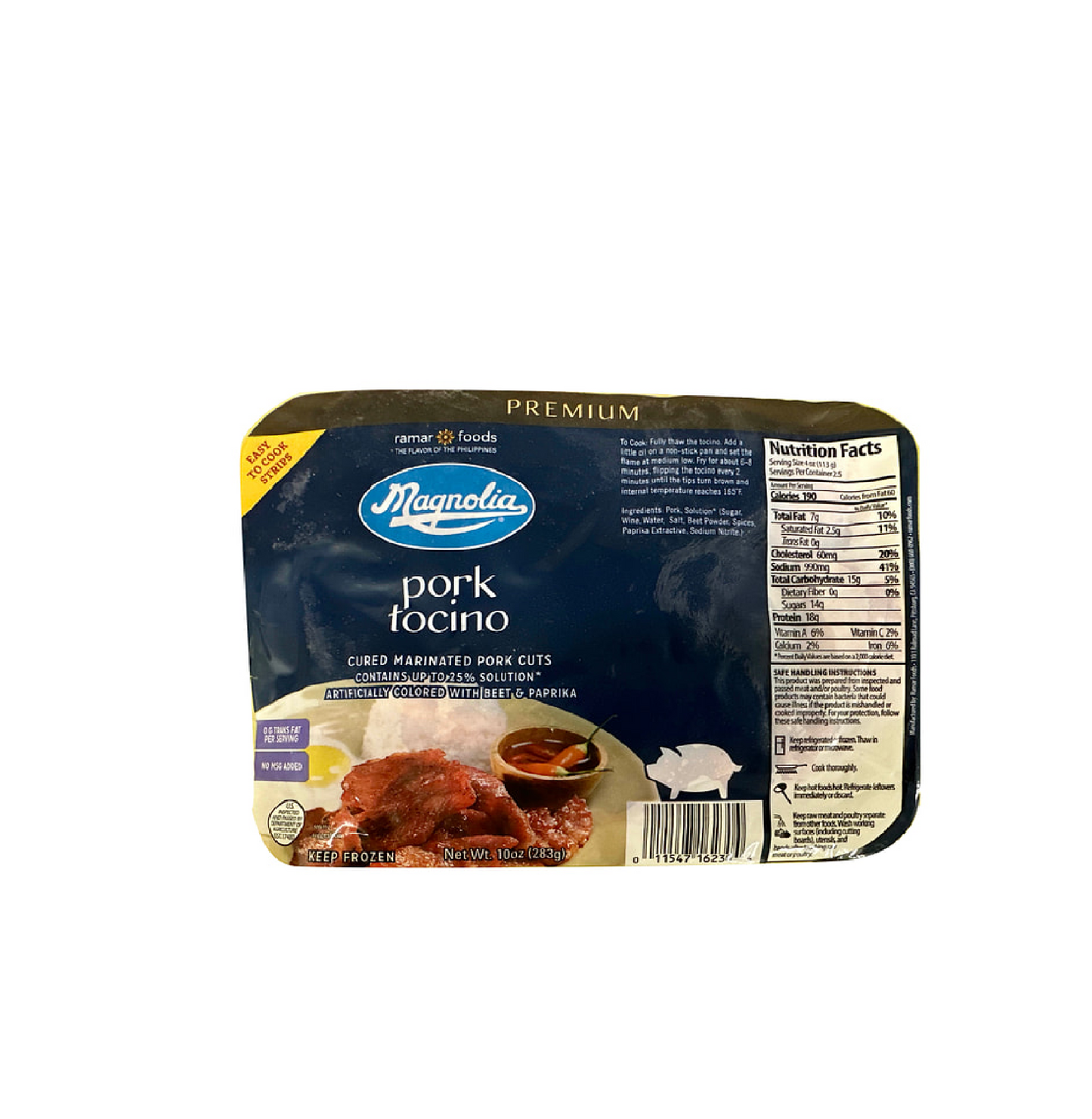 MAGNOLIA PORK TOCINO 10 OZ