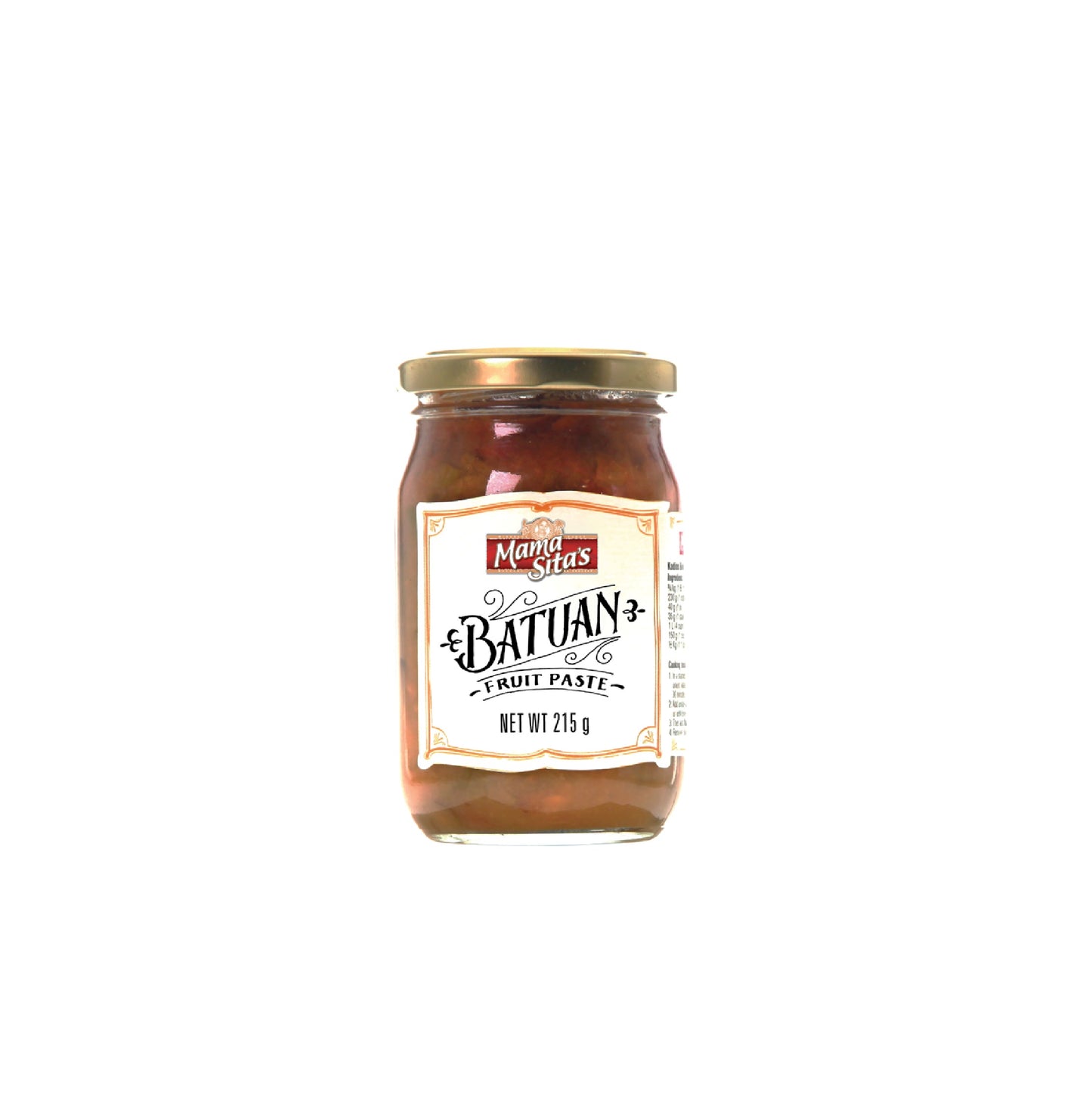 MAMA SITA BATUAN FRUIT PASTE 230 GRAMS