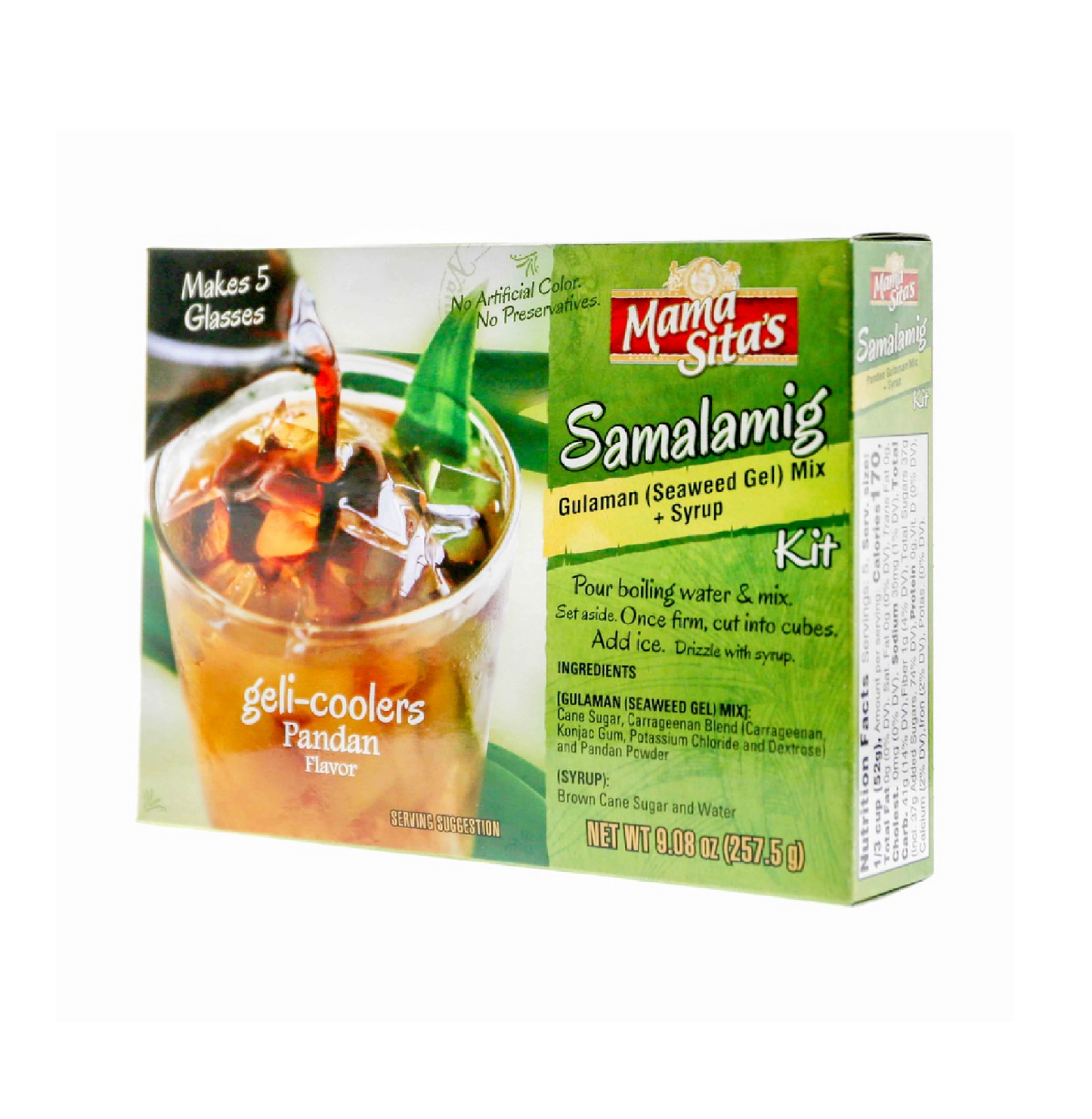 MAMA SITA SAMALAMIG KIT PANDAN FLAVOR 257.5 GRAMS