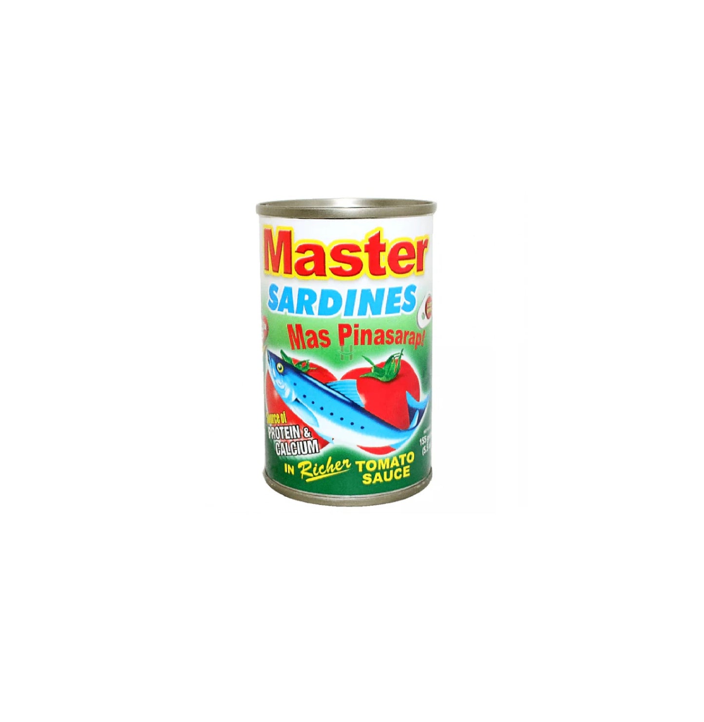 MASTER SARDINES IN TOMATO SAUCE 155 GRAMS