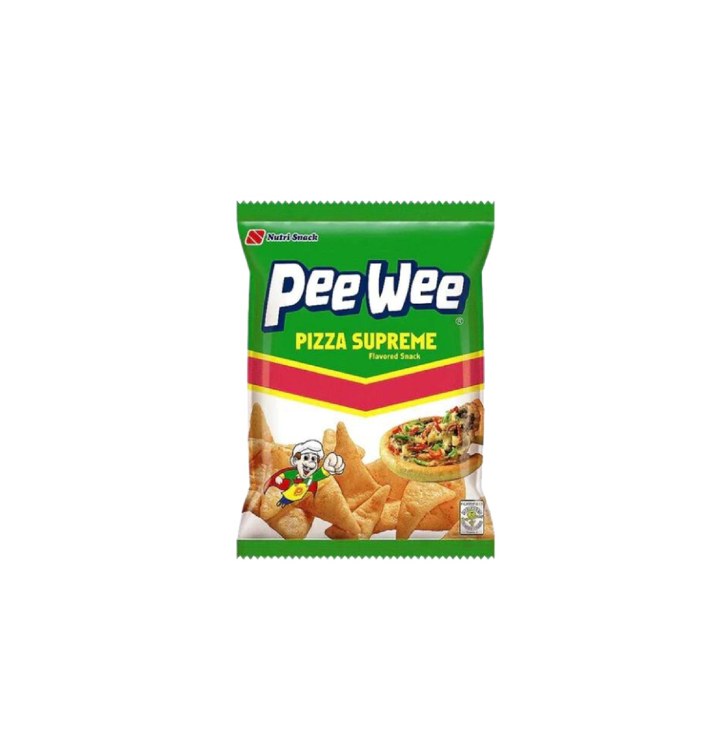 NUTRISNACK PEEWEE PIZZA SUPREME 90 GRAMS