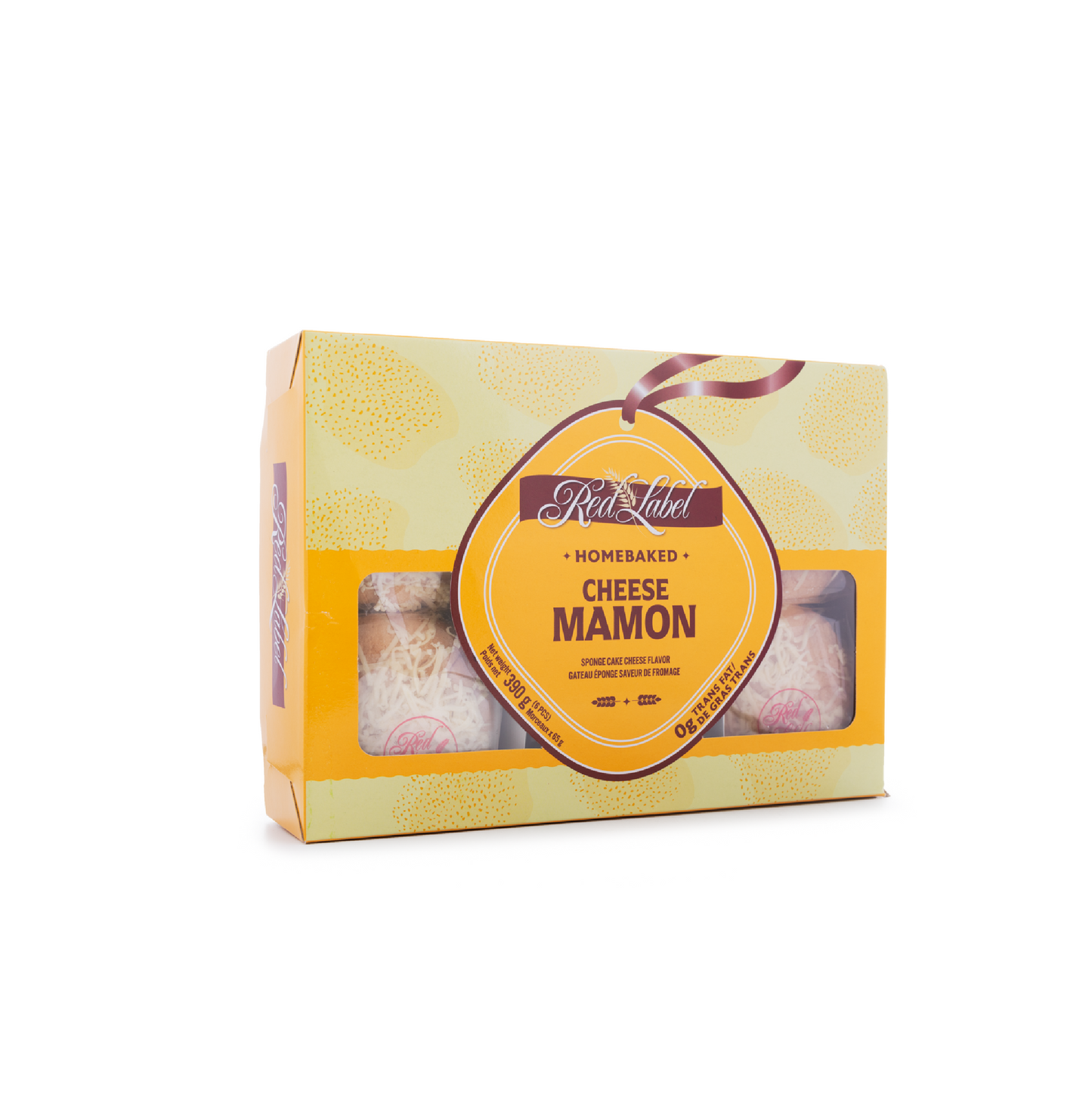 RED LABEL CHEESE MAMON SPONGE CAKE 6 PC