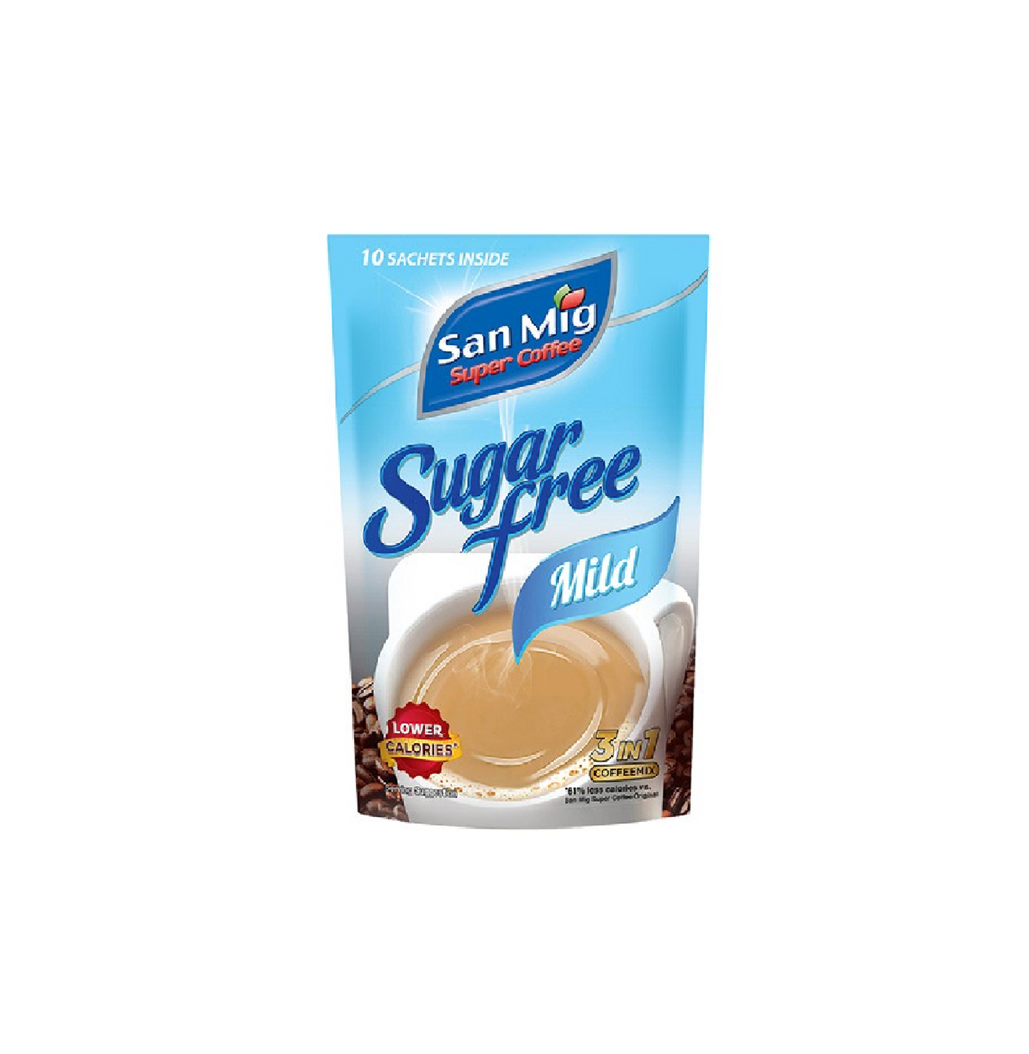 SAN MIG SUGAR FREE MILD 10 SACHETS