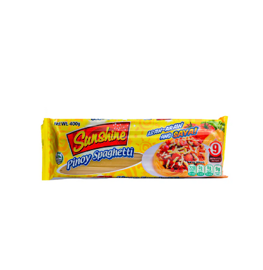 SUNSHINE PINOY SPAGHETTI 400 GRAMS