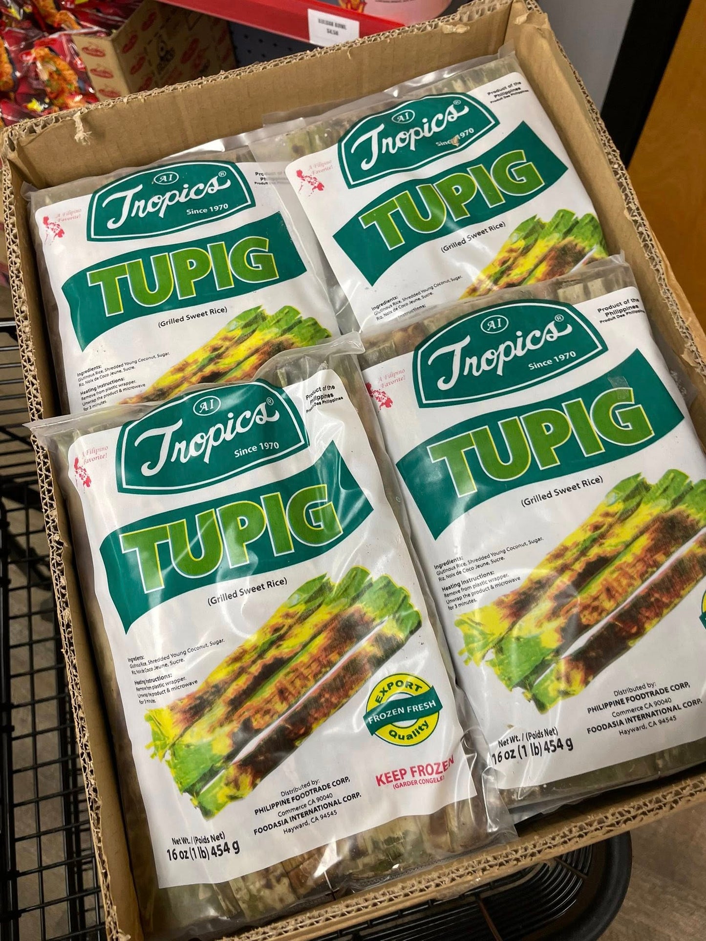 TROPICS GRILLED RICE CAKE ROLL TUPIG 16 OZ