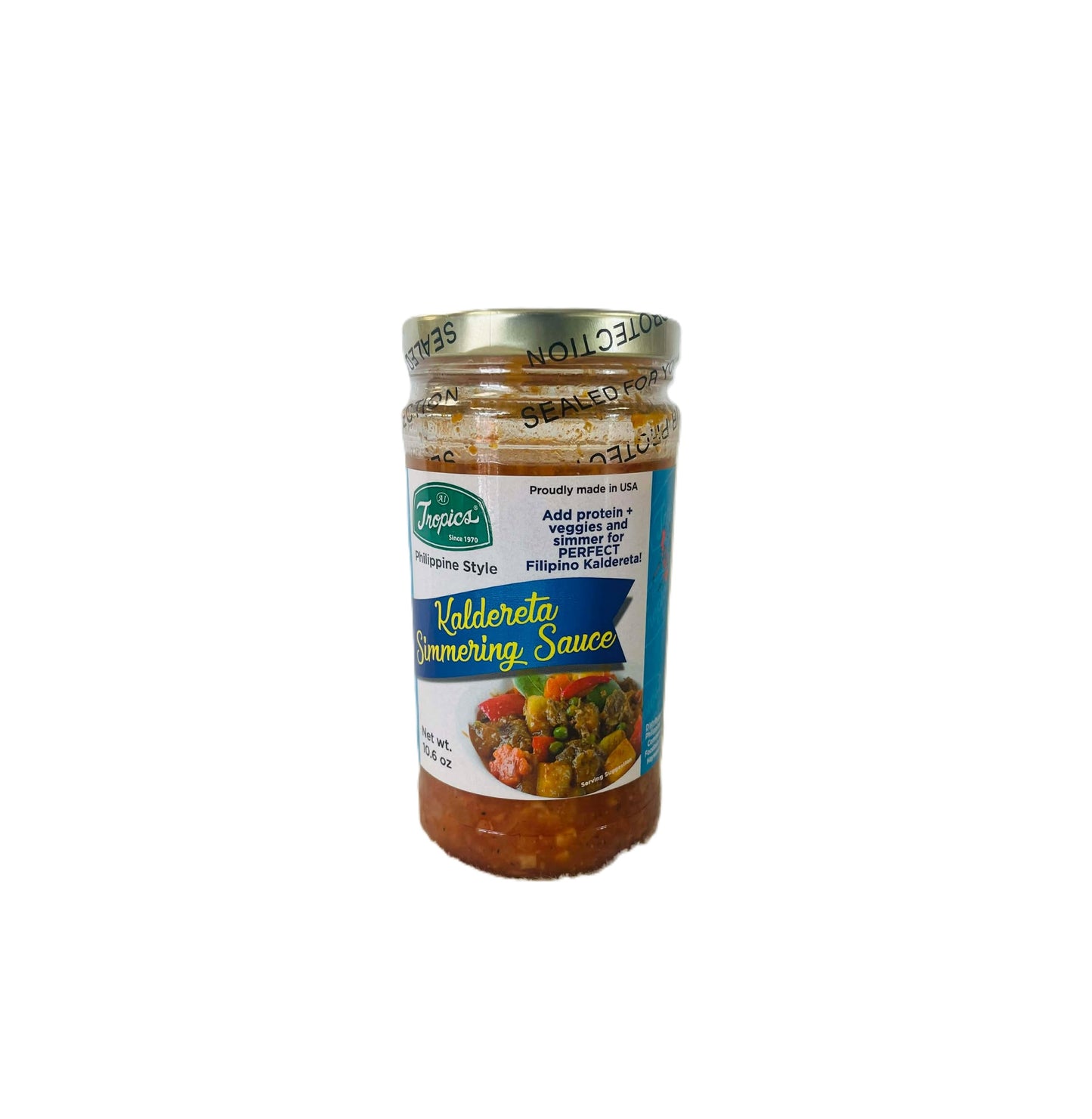 TROPICS KALDERETA SIMMERING SAUCE 10.8 OZ
