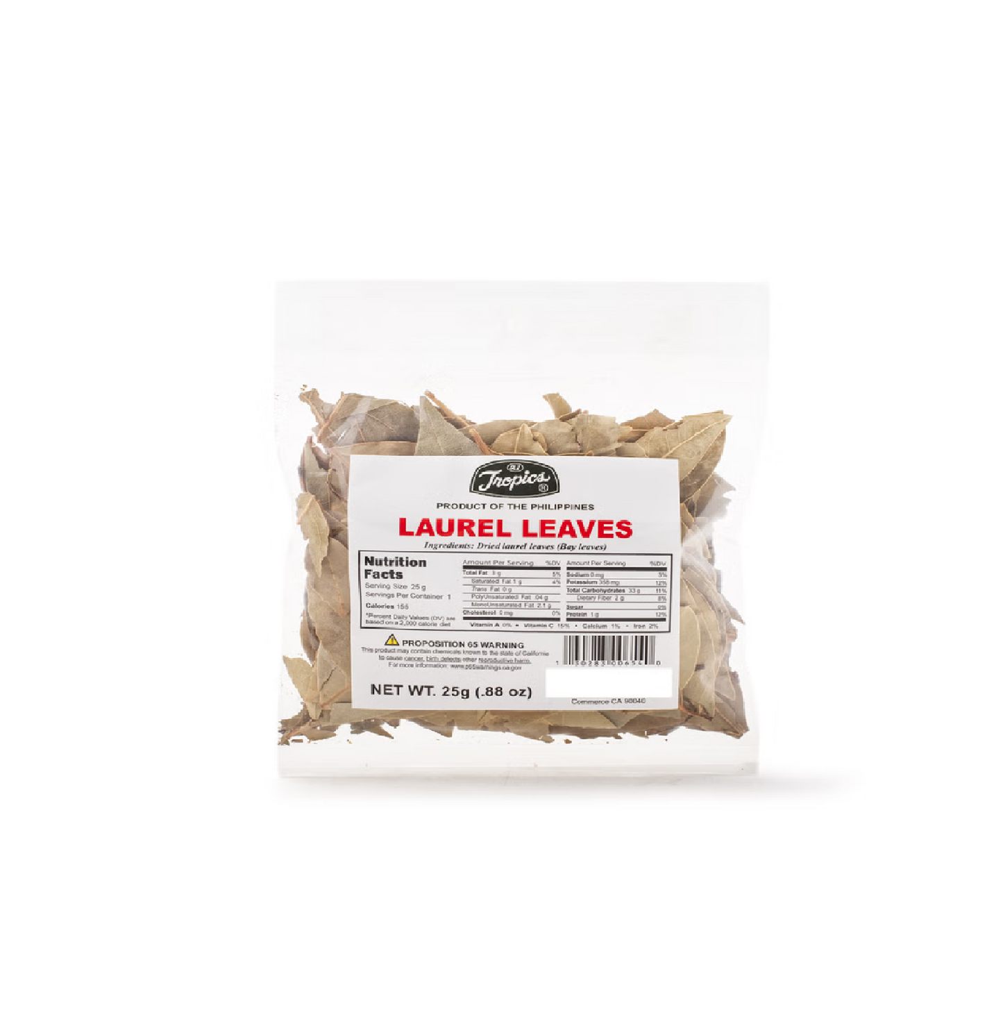 TROPICS LAUREL LEAVES 25 GRAMS