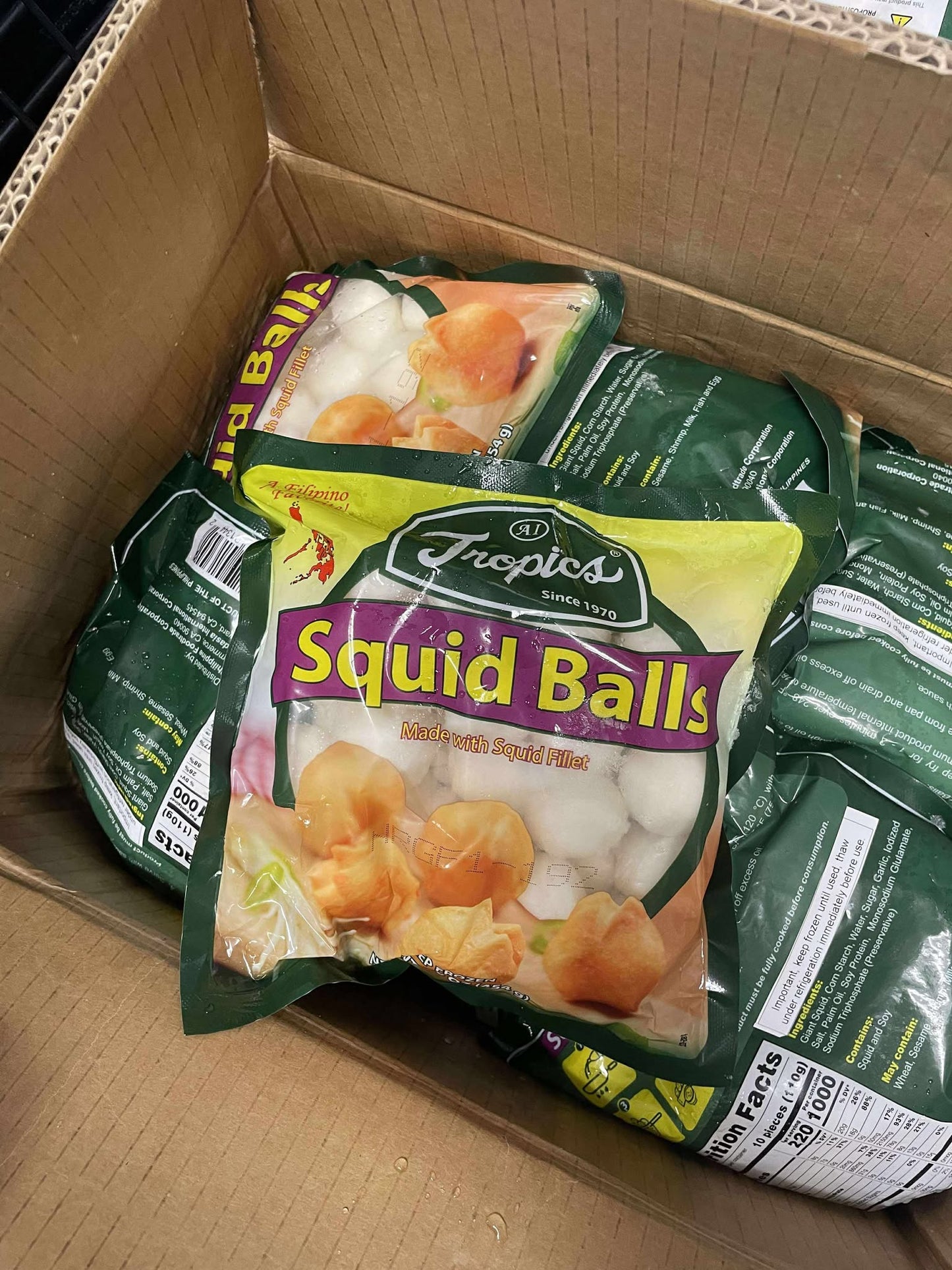 TROPICS SQUID BALLS 16 OZ