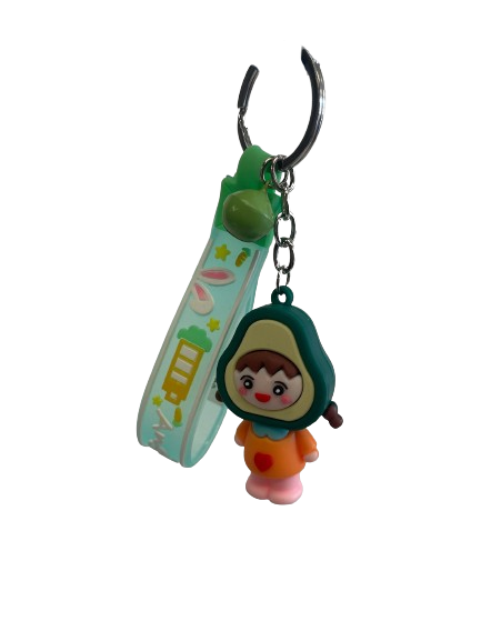 KEYCHAIN - AVOCADO GIRL