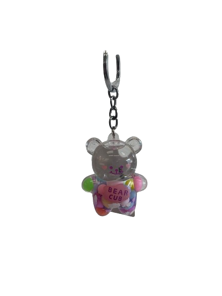 KEYCHAIN - BEAR CUB PINK