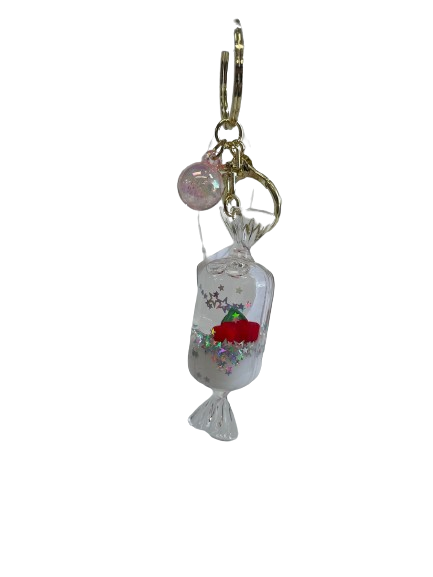 KEYCHAIN - CANDY WHITE