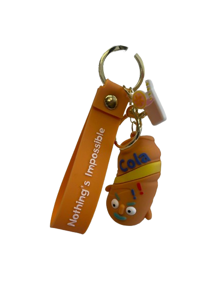 KEYCHAIN - COLA BROWN