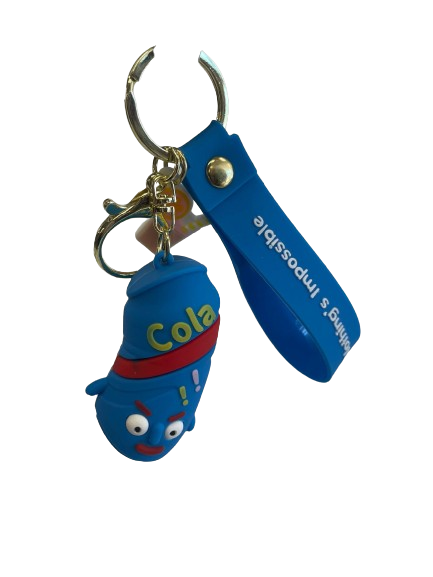KEYCHAIN - COLA BLUE