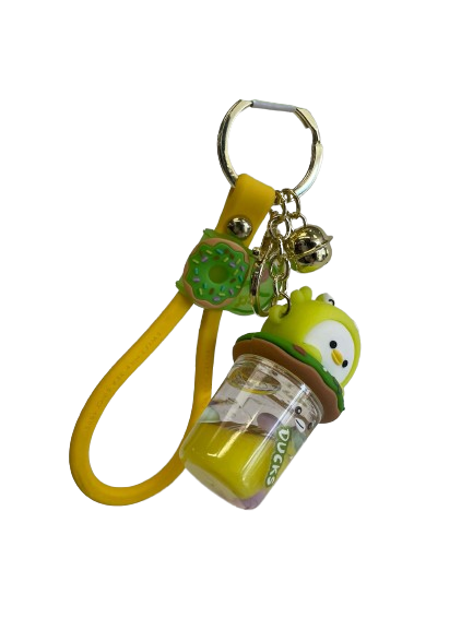 KEYCHAIN - DUCK YELLOW GREEN