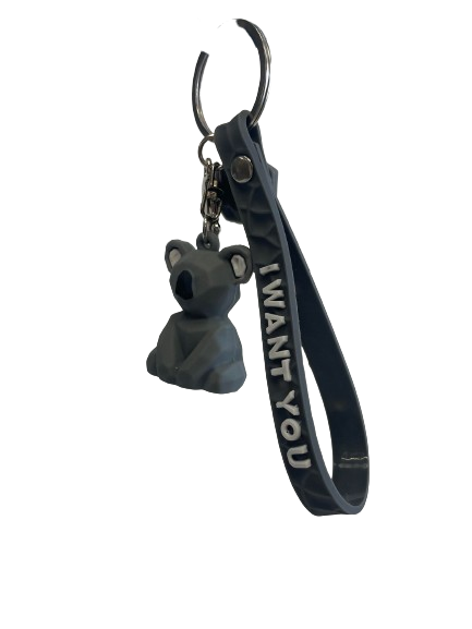KEYCHAIN - KOALA GRAY