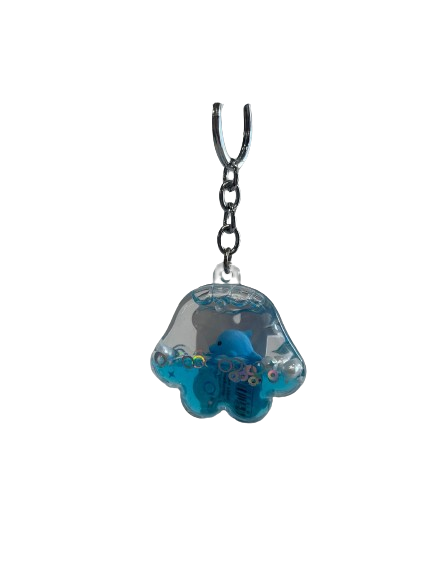 KEYCHAIN - JELLY BLUE