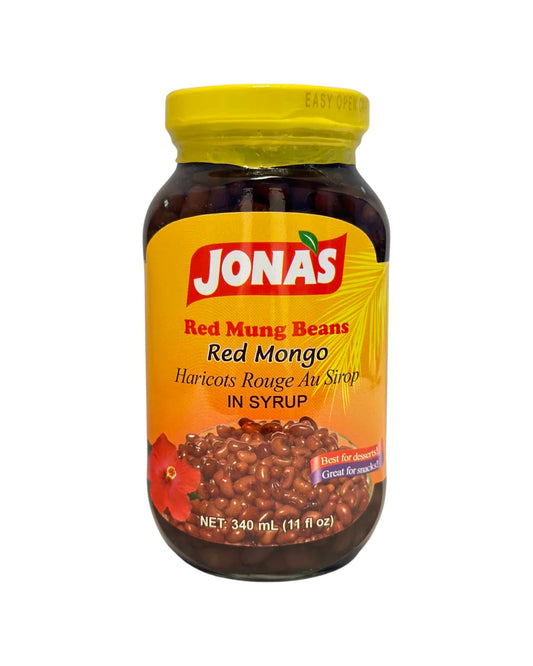 JONAS RED MUNG BEANS IN SYRUP 11 OZ