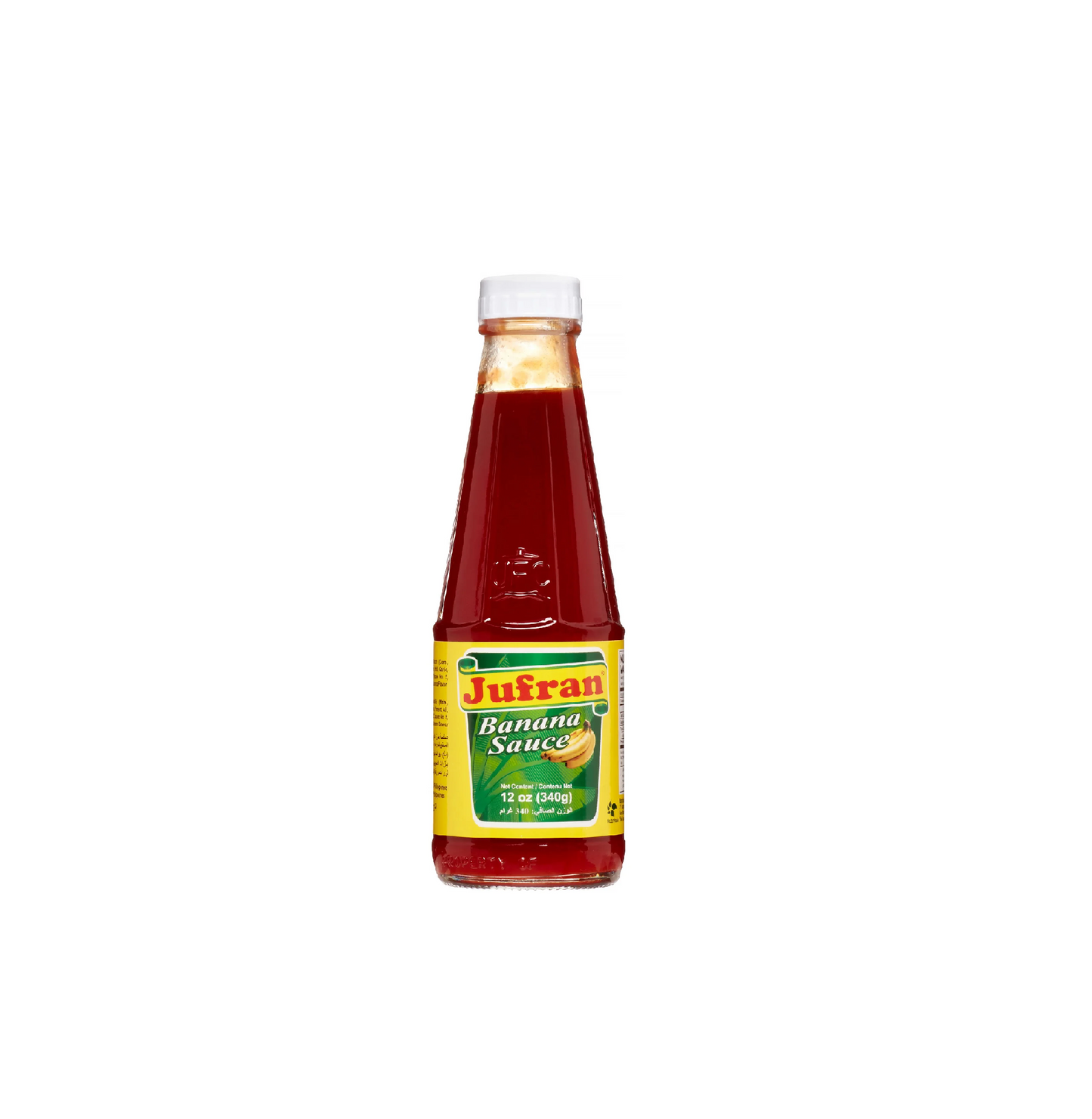 JUFRAN BANANA SAUCE REGULAR SMALL 12 OZ (LIMIT 2)