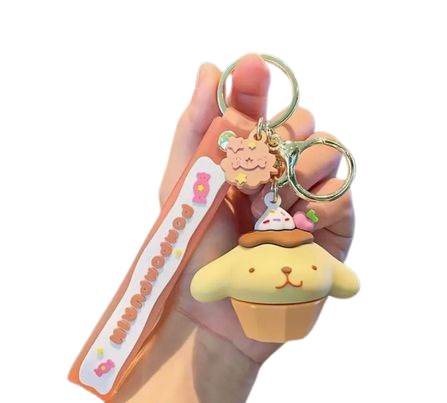 KEYCHAIN - POMPOMPURIN