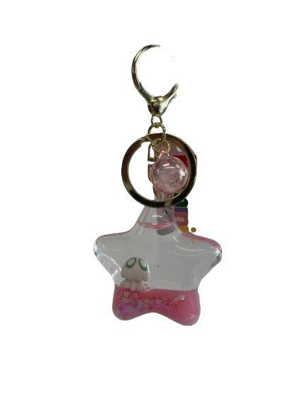 KEYCHAIN - STAR PINK