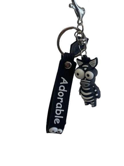 KEYCHAIN - ZEBRA