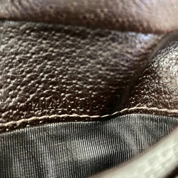 GUCCI BIFOLD MONOGRAM WEBLINE GG WALLET VGC