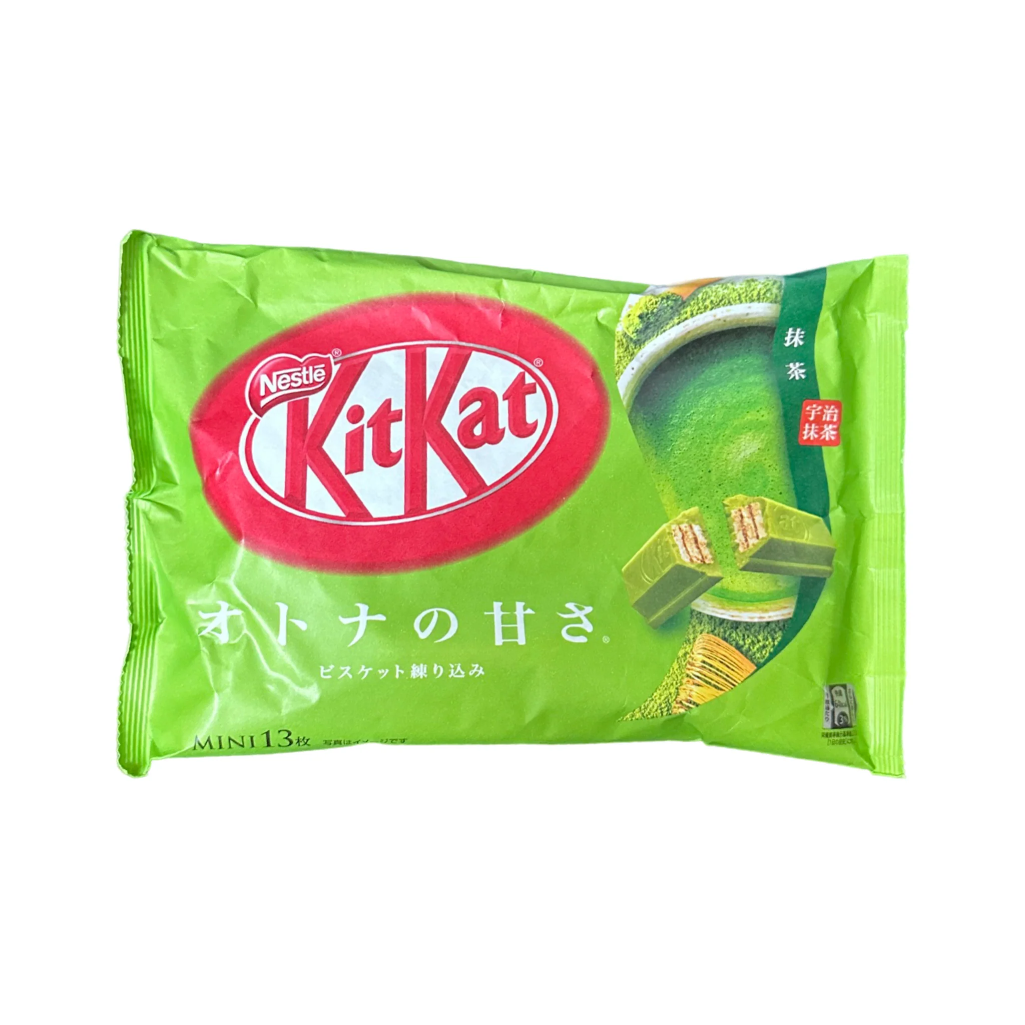 KITKAT GREEN TEA MINI BISCUIT 4.07 GRAMS Chuchay Supermarket