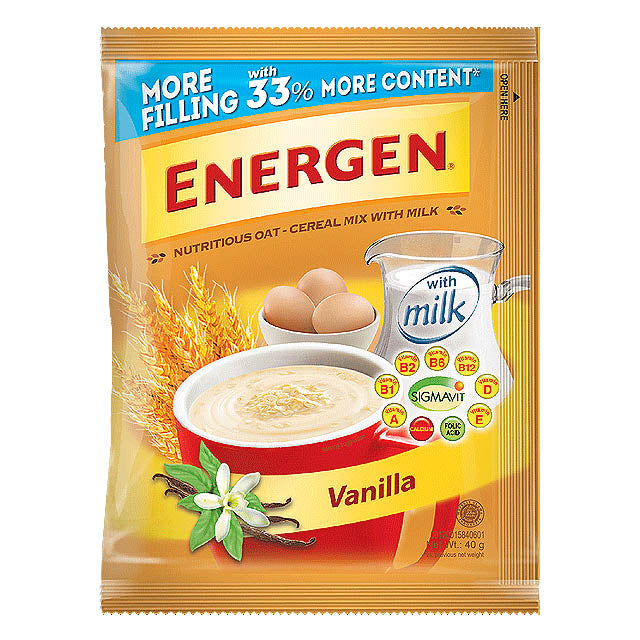 ENERGEN OAT VANILLA CEREALS 30 SACHETS